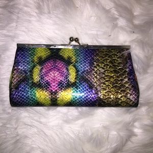 Beautiful Purse Colorful Animal Print